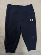 Granatowe spodnie dresowe dresy Under Armour 68 - 74 jak nowe