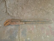 klucz nastawny żaba szwed do rur hudraluczny solidny PRL