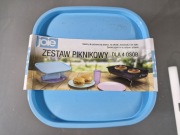 Zestaw Piknikowy dla 4 osób joie Kolorowy z Pojemnikiem