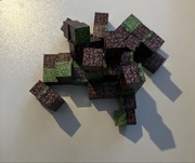 Magnetyczne klocki konstrukcyjne Minecraft.