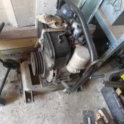 Silnik Hatz e75 ze sprzęgłem 