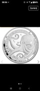 Barbados: Caribbean - Octopus 1 uncja Srebra 2023 Ag 999 Ag 999 1 oz moneta