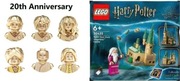 LEGO Harry Potter  30435 + Złote Figurki 20 Anniversary HP 6 sztuk 