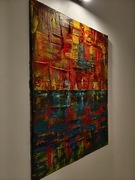 Obraz ręcznie malowany akryl szpachla 58x78 