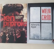 Zestaw książek: Wielki Chlod ,Cień Proroka,Opętanie, Listy z Powstania 