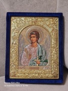 Piękna Ikona prawosławna Anioł Stróż Anhieł Hranitiel. 