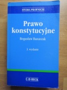 Prawo konstytucyjne   __  Bogusław Banaszak 