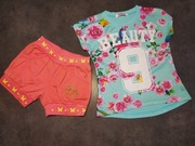 Komplet koszulka + spodenki rozmiar104