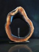 Lampa stołowa olcha opalany Greenlum