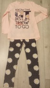 Legginsy + bluzka w rozmiarze 134/140 nowy