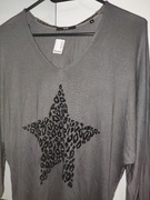 Nowa bluzka gwiazda zero panterka tunika 34 6 