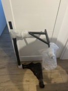 metalowy drążek do podciągania