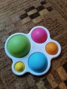 Fat Brain Toys bąbelki Dimpl sensoryczna zabawka Montessori 6m+