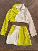 Dwuczęściowy komplet damski GH Studio – marynarka + mini spódniczka