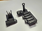 Mechaniczne metalowe przyrządy celownicze RIS muszka szczerbinka