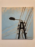 Obraz latarnia uliczna 40x40