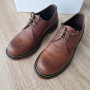 Glany męskie, skórzane, pod kostkę, wkładka 25,5cm jak 40