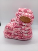 Buciki niemowlęce niechodki szydełkowe Handmade