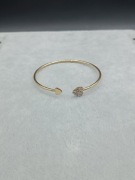 Bransoletka z podwójnym sercem