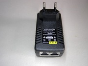 WTYCZKA ADAPTERA ZASILANIA POE 100-240 V 50/60Hz 48V 0,5A 24 Waty