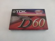 Kaseta TDK D 60.