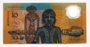 Australia 10 dolarów 1988 P.49 Aborygen Polimer 