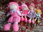 Lalka szmaciana pluszowa zestaw 4szt Wieliczka