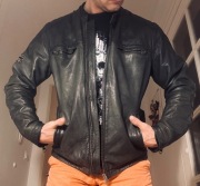 Czarna kurtka skórzana Pepe Jeans rozmiar L - Warszawa