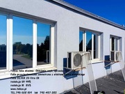 Przyciemnianie szyb folie przeciwsłoneczne na okna