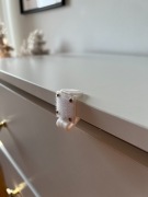 Klipsy do falbany stołowej skirtingu 40 szt. uchwyty do blatów 15–25 mm