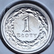 1 złoty 1991r Polska III RP, bez obiegu