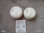 Bezprzewodowy czujnik dymu  2szt