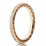 PANDORA orginal pierscionek zloty 585 nie zlocony 