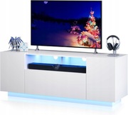 Szafka pod Telewizor LED z Oświetleniem RGB 122 x 36 x 45 cm