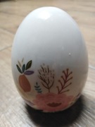 Ceramiczne jajko wielkanocne w kwiaty 