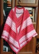 Chusta ręcznie robiona na szydełku