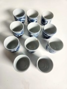 Porcelanowe Podstawki pod jajka Korona