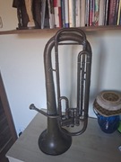 Trąbka tenorowa stara kolekcjonerska