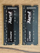 Kingston Fury Impact DDR4 3200 16GB (2x8) cl20 SODIMM