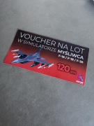 Voucher wart 679zł na lot w symulatorze F16/F18/F35 (120 min)