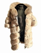 Luksusowe FUTERKO Z LISA Roberta Biagi | 100% Naturalne Stan Idealny ITALY