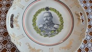 Hindenburg 1914 porcelana patriotyczna  pamiątkowa 