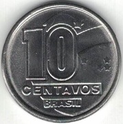 Brazylia 10 centavos 1990 - 19 mm