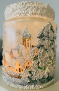 Lampion szklany