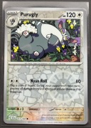 Karta pokemon Stellar Crown Reverse Holo 117/142 Purugly