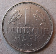 RFN Niemcy 1 Deutsche Mark marka 1974 G