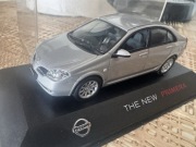 1:43 NISSAN PRIMERA UNIKAT P12 2002 SREBRNY J-COLLECTION