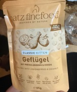 Catz finefood mokra karma dla kota Classic Kitten Drób 12x85 g