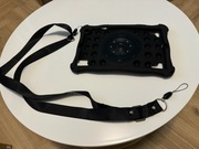 Etui silikonowe gumowe na tablet 10 cali ze smyczą i podstawką 360°