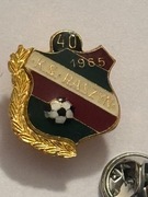 Raszyn. KS Raszyn 40 lecie klubu. Znaczek. Gyges